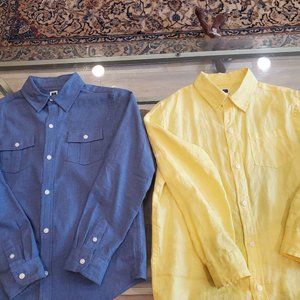 2 long-sleeved shirts